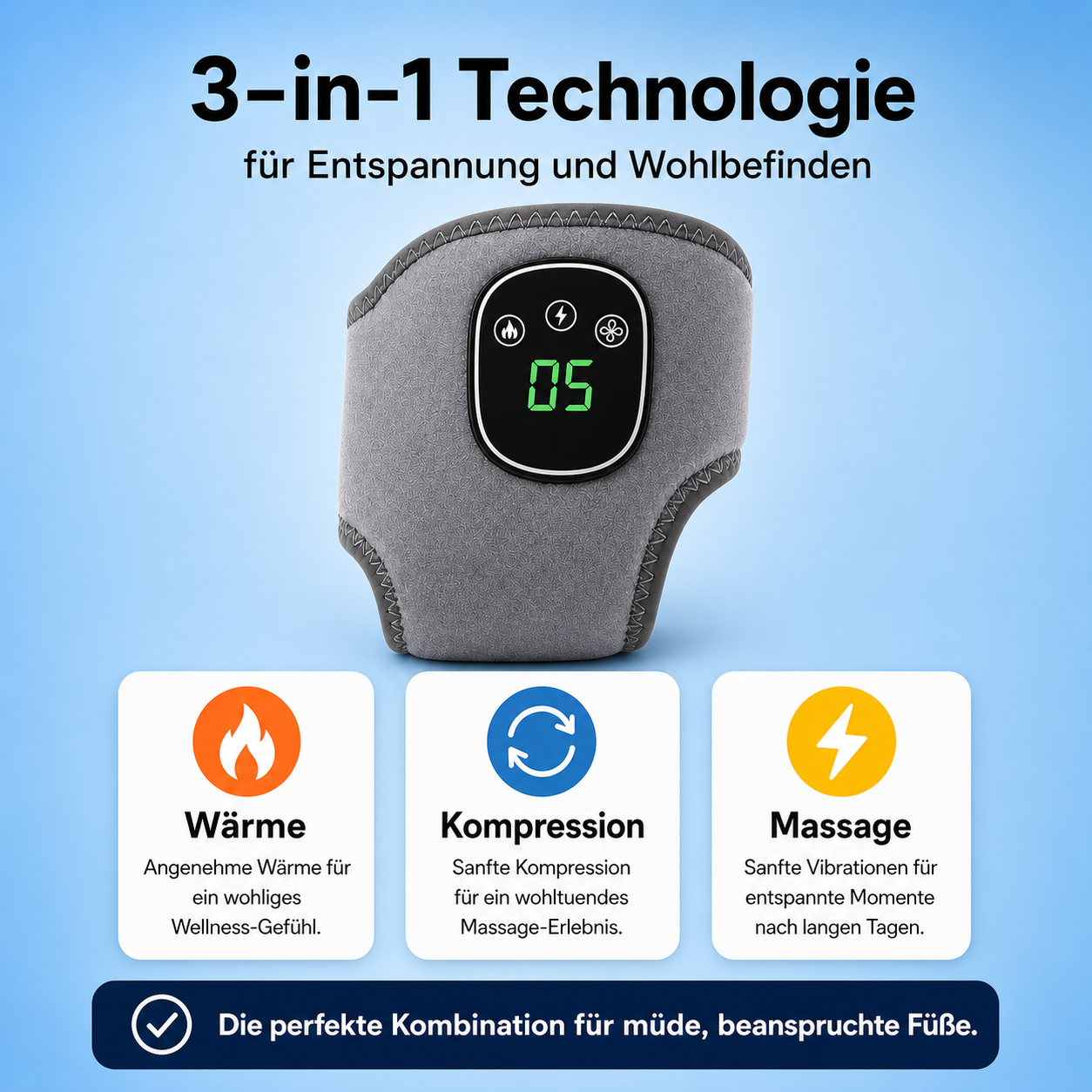 VitalPulser™ 3-in-1 Massager – Wellness-Massagegerät für Zuhause (Bild 4)